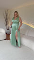 VESTIDO DECOTE V PRADA PLUS PETRA FINA